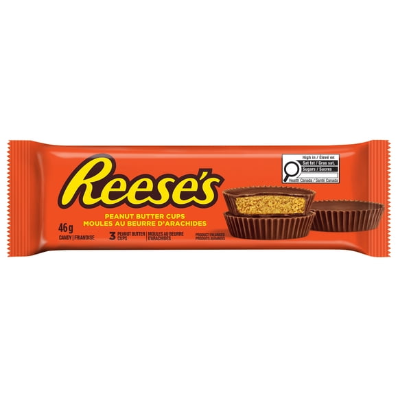 REESE'S Peanut Butter Cups Candy, 46g