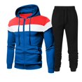 thumbnail image 1 of Birdeem Chemise à Manches Longues pour Hommes Ensemble de Sport à Capuche Assorti Manches Longues, 1 of 5