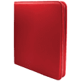 thumbnail image 1 of ULTRA PRO BINDER 12 POCKET VIVID ZIPPERED RED, 1 of 5