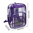 thumbnail image 1 of Beach Bag Backpack Transparent Backpack, Transparent Mini Backpack, Beach Bag, Transparent Jelly Bag Jelly Beach Bag, 1 of 2