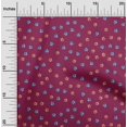 thumbnail image 1 of oneOone Cotton Poplin Fabric Artistic Floral Flower Printed Craft Fabric BTY 56 Inch Wide, 1 of 4