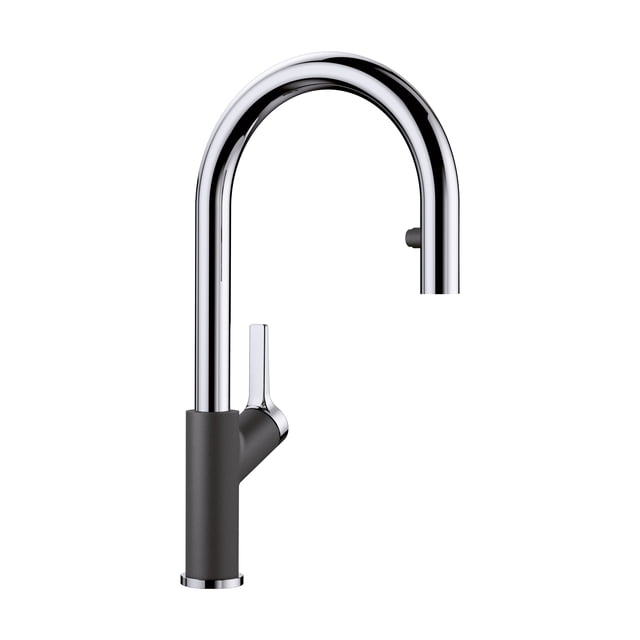 Mitigeur de Cuisine à Double Pulvérisation Urbena - Chrome/Anthracite