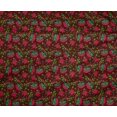 thumbnail image 4 of oneOone Tissu Polyester Lycra Feuilles & Floral Imprimé Bloc Tissu BTY 56 Pouces de Large, 4 of 4