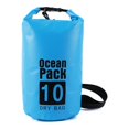 thumbnail image 1 of Waterproof Bags Multifunctional Outdoor Backpack Large-Capacity Equipment Foldable Kayak Rafting Bag Pool Beach Sports Light Blue 30L Shoulders, 1 of 9