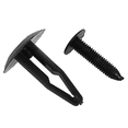 thumbnail image 2 of 75Pcs Rivets en Plastique Fixation Voiture Pare-Chocs Pousser des Clips 32mm de Long Noir, 2 of 7