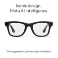 thumbnail image 4 of Ray-Ban | Meta Wayfarer (2nd Generation) – Matte Black, Clear, 4 of 8