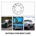 thumbnail image 4 of 2 Pcs Entretoises de Roues en Alliage d'Aluminium Cales de Roue Pratiques pour Voiture Automobile, 4 of 7