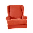 thumbnail image 4 of DOLITY 1 Ensemble Housse de Protection Extensible en Spandex pour Fauteuil à Oreilles Orange, 4 of 9