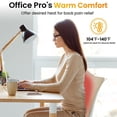 thumbnail image 4 of YiJuHui 2pcs USB Heated Pillow with 3-Level Warmth Control - Fast Heating Backrest Support for Office & Home Use, Machine Washable Soft Plush Cover 43x43cm, 4 of 6