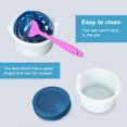thumbnail image 5 of Silicone Wax Bowl Replacement Silicone Wax Bowl Replacement Wax Pot Nonstick Silicone Wax Pot Removal Wax Warmer Silicone Pot with 2pcs Wax Stick for Wax Warmer Waxing Kit Hair Removal, 5 of 5