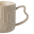 thumbnail image 5 of Mainstays Brown Embossed Geometric Pattern Glazed Ceramic Mug, 14 oz, 1 Piece, 5 of 5