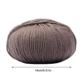 thumbnail image 3 of EGNMCR Wool Hand-woven Medium Coarse Scarf Hat Overcoat Wool Merinoss Wool Wool Cashmeres Yarn wools group, 3 of 5