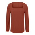 thumbnail image 5 of Penkiiy Chemises à Manches Longues pour Femmes Tunique Col Rond Décontractée Légère Mode Automne Vêtements 2025 m Marron, 5 of 5