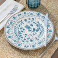 thumbnail image 4 of Better Homes & Gardens Bamboo Melamine Dinnerware Blue Set, 12pc, 4 of 9