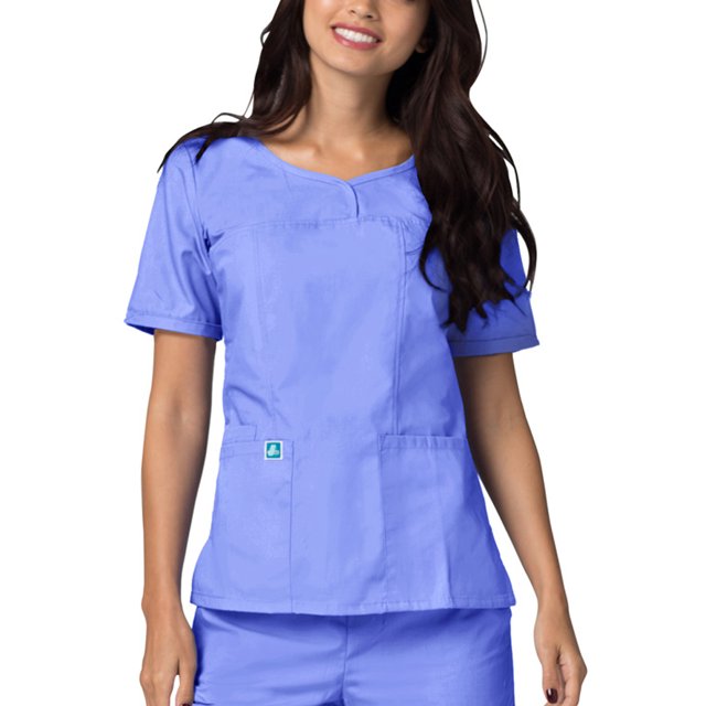 Adar Universal Women's V-Neck Scrub Top, Adult