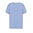 thumbnail image 5 of XMMSWDLA T-Shirts Blouse Basiques à Manches Courtes à Col Rond Décontractés pour Femmes Hauts Bleus de Travail pour Femmes, 5 of 5