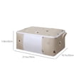 thumbnail image 3 of LSLJS Large Capacity Quilt Storage Bag Luggage Packing Bag Water Proof and Moistureproof Moving School Clothes Storage Bag, Storage Sack Clothing & Closet Storage, 3 of 9