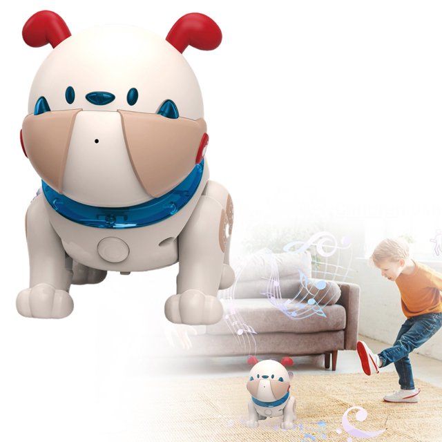 IMENGL Educational Games Learning Toys Education Toys Sensitive Interactive Mechanical Dog Music Dance Recording Reread Remote Toy Dog Activities for Toddlers 1-3,Toddler Magnets for Refrigerator,An
