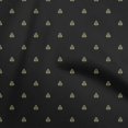 thumbnail image 1 of oneOone Velvet Black Fabric Block Sewing Craft Projects Fabric Prints By Yard 58 Inch Wide, 1 of 4
