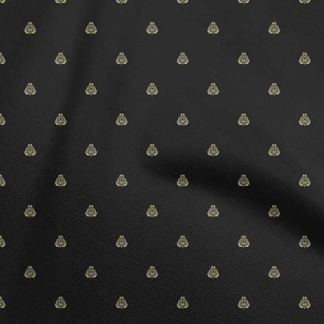 oneOone Velvet Black Fabric Block Sewing Craft Projects Fabric Prints By Yard 58 Inch Wide