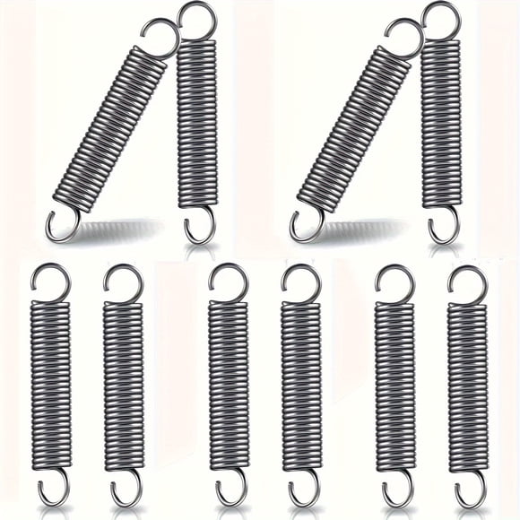 10pcs Extension Spring, Spring Extension Mechanical Extension Compression Springs Construction