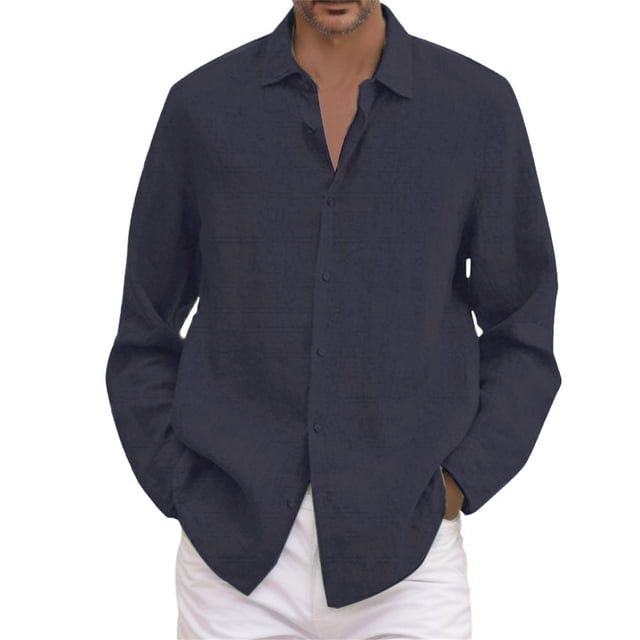 2025 Chemise Homme Été Unie Décontractée Dragon à Boutons Grande Taille Chemise Ample Manche Grand Chemise Homme Col Rabattu Chemise à Boutons Manches Longues