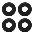 thumbnail image 1 of RC Car Wheels, Shock Absorbing RC Tires Black  For 1/10 Crawler, 1 of 8