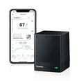 thumbnail image 1 of Ecosense EcoQube Digital Radon Detector - Continuous Short & Long Term Monitoring, Remote Data Access, IFTTT Compatible, 1 of 7