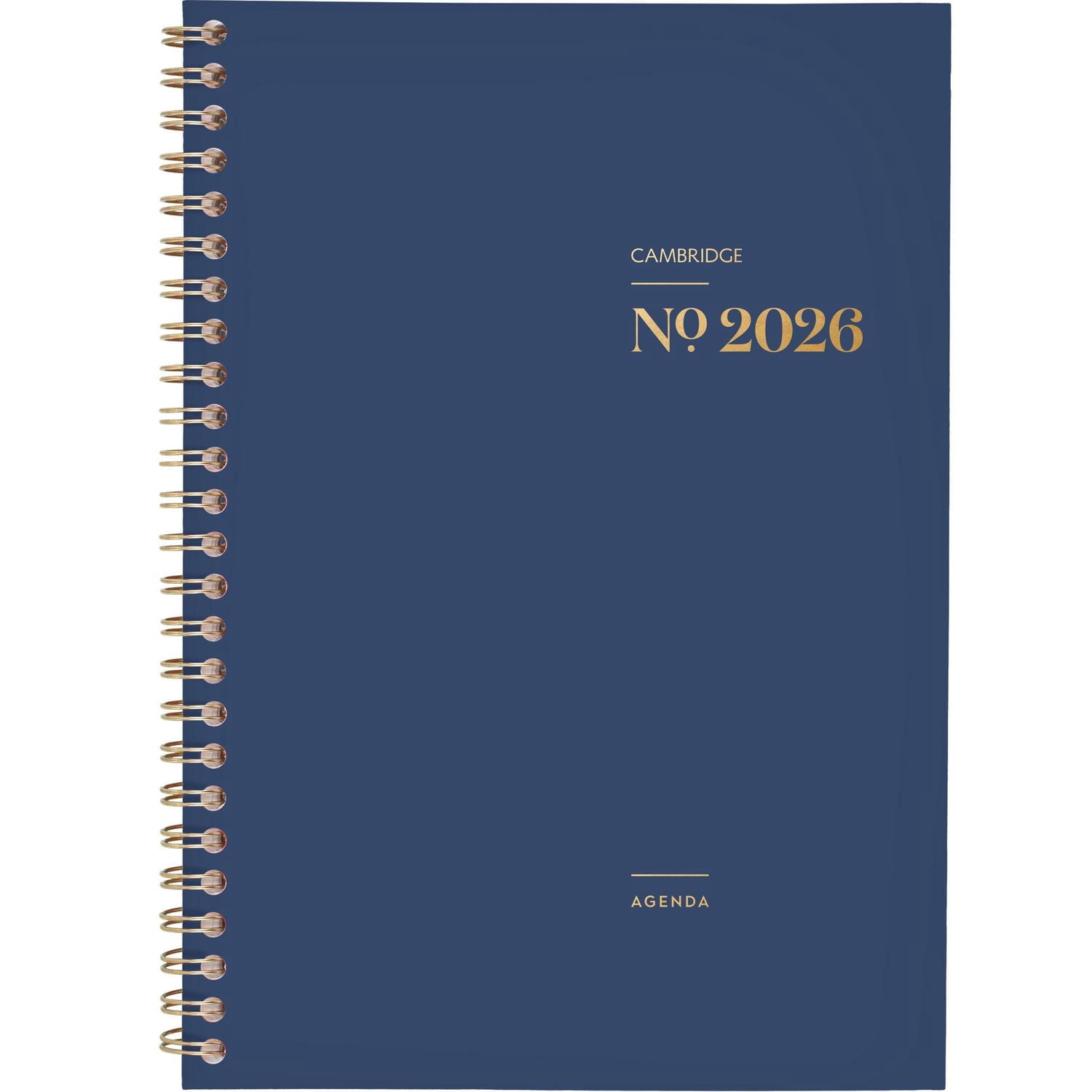 Agenda hebdomadaire Cambridge Workstyle Classic Navy 2026