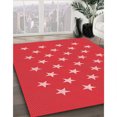 thumbnail image 3 of Ahgly Company Tapis d'Intérieur Rectangulaire Rouge Lavable en Machine, 5 Pieds x 8 Pieds, 3 of 7