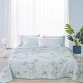 thumbnail image 1 of weibbin Quilt Set Black for Adults, Sofa Travel Breathable Machine Washable, Lightweight Microfiber Coverlet, Modern Thin Bedding Set for All Season, 1 of 5