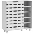 thumbnail image 1 of HOMCOM Armoire de Rangement pour Chaussures avec Armoire à 5 Niveaux et 5 Étagères Ouvertes, 1 of 10