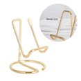 thumbnail image 4 of Metal Mobile Phone Stand Simple Desktop Reading Display Stand【Rose Gold】, 4 of 14