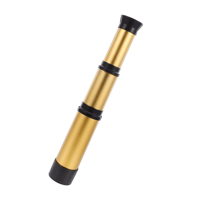 HLONK Lot de 1 Mini Télescope pour Enfants avec Couleur Dorée et Forme Cylindrique pour Usage Extérieur