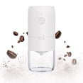 thumbnail image 1 of DAMAIE Portable Electric Burr Coffee Grinder Rechargeable, 1 of 7