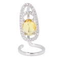 thumbnail image 2 of Adjustable Fingernailwith Rhinestones, Beautiful Finger Decoration Jewelry for Dance Parties, Weddings, and More, 2 of 8
