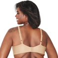 thumbnail image 2 of Playtex Womens Secrets Perfectly Smooth Wirefree Bra, 40DDD, Nude Stripe, 2 of 2