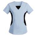 thumbnail image 1 of Personalized Customizable Embroidered Women's Scrub Top, 1 of 3