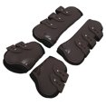 thumbnail image 4 of Bottes pour Chevaux, 2 Pcs Sangles de Réglage à Boucle Ouverte Bottes avant Arrière pour Chevaux pour Équitation, 4 of 8