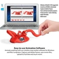 thumbnail image 4 of Explosion Stopmotion : Kit complet d'animation Stop Motion HD | Logiciel d'animation Stop Motion avec caméra Full HD 1080P, logiciel d'animation et livre (Windows et OS X), 4 of 5