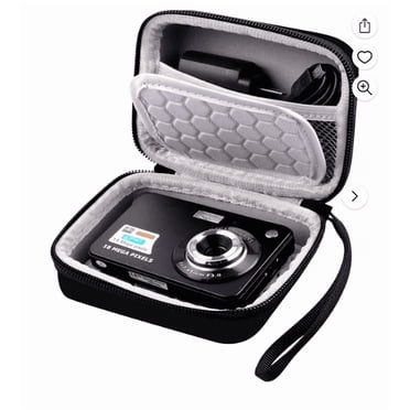 Birdeem Camera Case Compatible with Student Digital Camera, Hard Shell Shock Resistant Protective Carrying Case, Lightweight Camera Bag with Mesh Pocket and Hand Strap for Travel and Daily Use