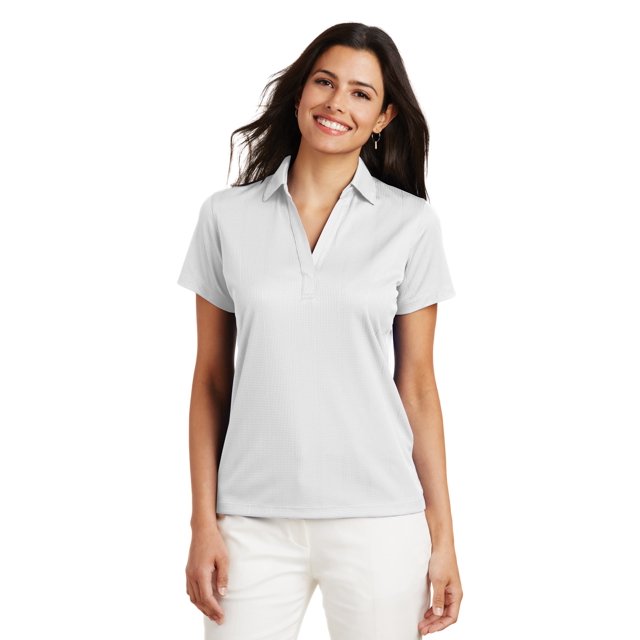 Port Authority Women's Performance Fine Jacquard Polo. L528