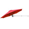 thumbnail image 1 of Patiojoy Parasol Déporté Mural de 8 Pi pour Patio, Inclinable Réglable, Pare-Soleil, Bourgogne, 1 of 5