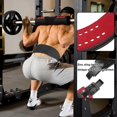 thumbnail image 3 of HAHADAXA Weightlifting Belt Cowhide Quick Self Auto Locking Belt Leverage Support Weightlifting Belt Squat Deadlift Powerlifting Belt (Color : Black, Size : 100115cm), 3 of 7