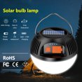 thumbnail image 2 of VOLKMI Portable Solar Led Camping Lantern Multifunctional Type-c Rechargeable Outdoor Tent Lights For Hiking Survival, 2 of 8