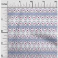 thumbnail image 1 of oneOone Organic Cotton Voile Fabric Peacock Feather Ikat Decor Fabric Printed BTY 42 Inch Wide, 1 of 1