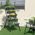 thumbnail image 2 of Costway Jardinière Surélevée Verticale à 5 Niveaux avec Roues et Bacs, 2 of 10