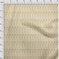 thumbnail image 3 of oneOone Viscose Jersey Fabric Diamond Geometric Print Sewing Fabric BTY 60 Inch Wide, 3 of 5