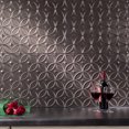 thumbnail image 2 of FASÄDE Rings Decorative Vinyl Backsplash 15 sq ft Kit in Brushed Nickel, 2 of 6