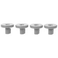 thumbnail image 1 of HEALEEP 4Pcs Dishwasher Lower Wheels Plastic Grey for Prevent Wobbling and Upgrade, 1 of 8